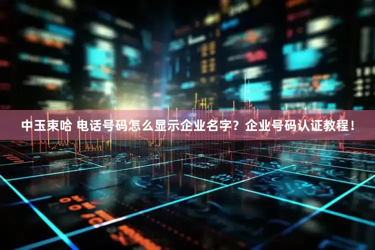 中玉束哈 电话号码怎么显示企业名字？企业号码认证教程！